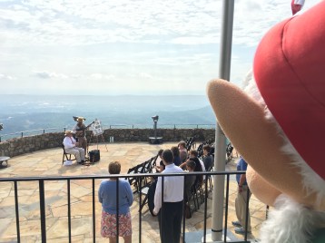 Rocky looks over Rock City